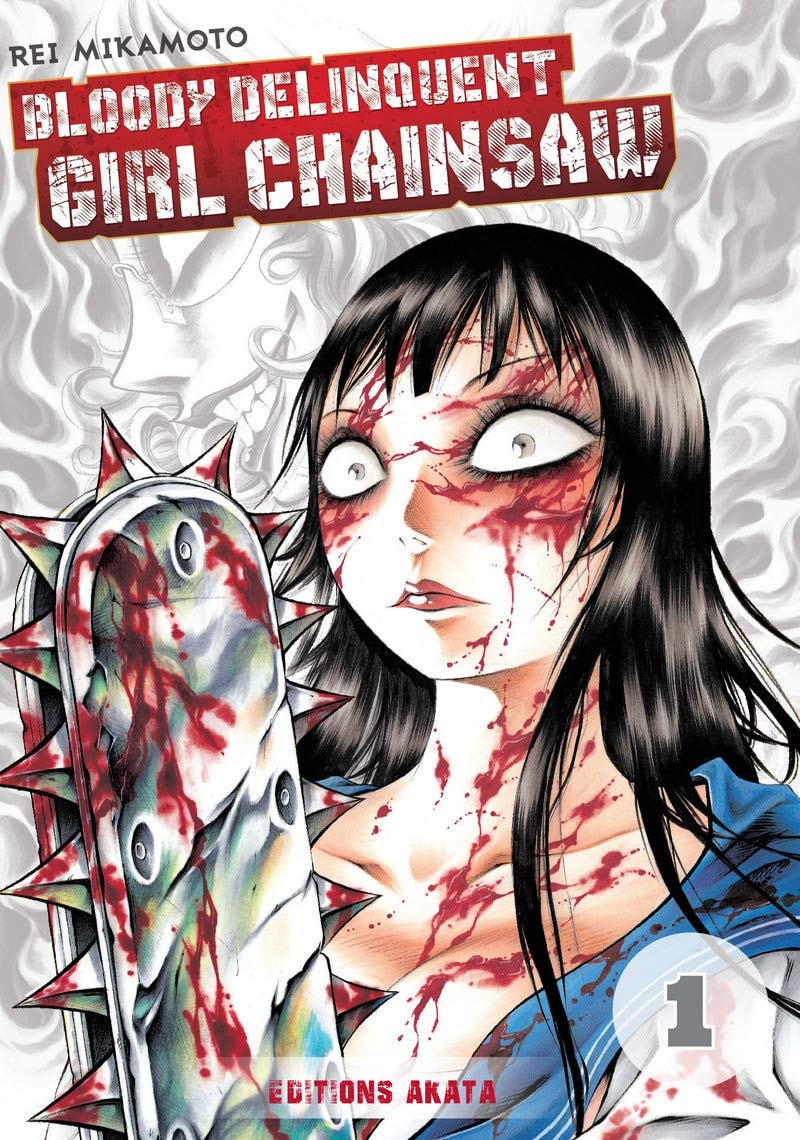 Bloody Delinquent Girl Chainsaw