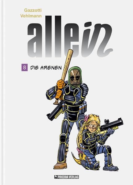 Allein #8 cover