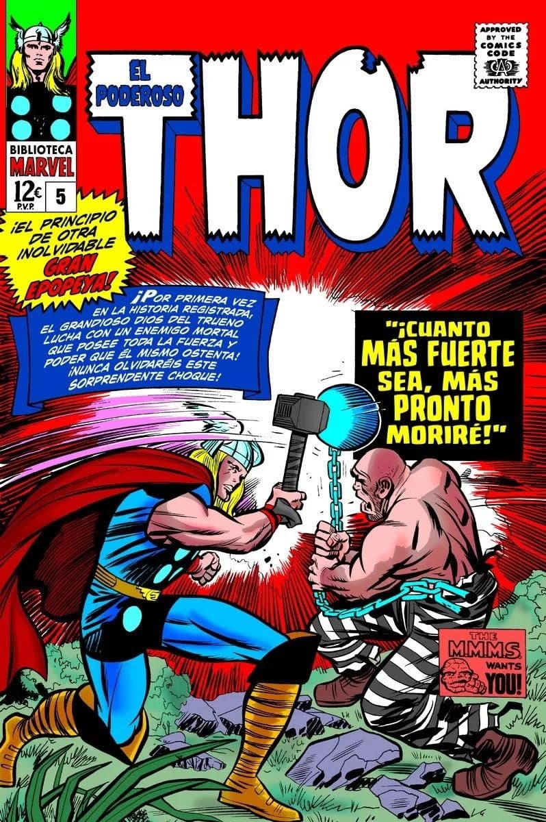 Biblioteca Marvel: El Poderoso Thor #5 cover