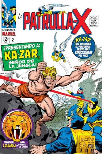 Biblioteca Marvel: La Patrulla-X #2 cover