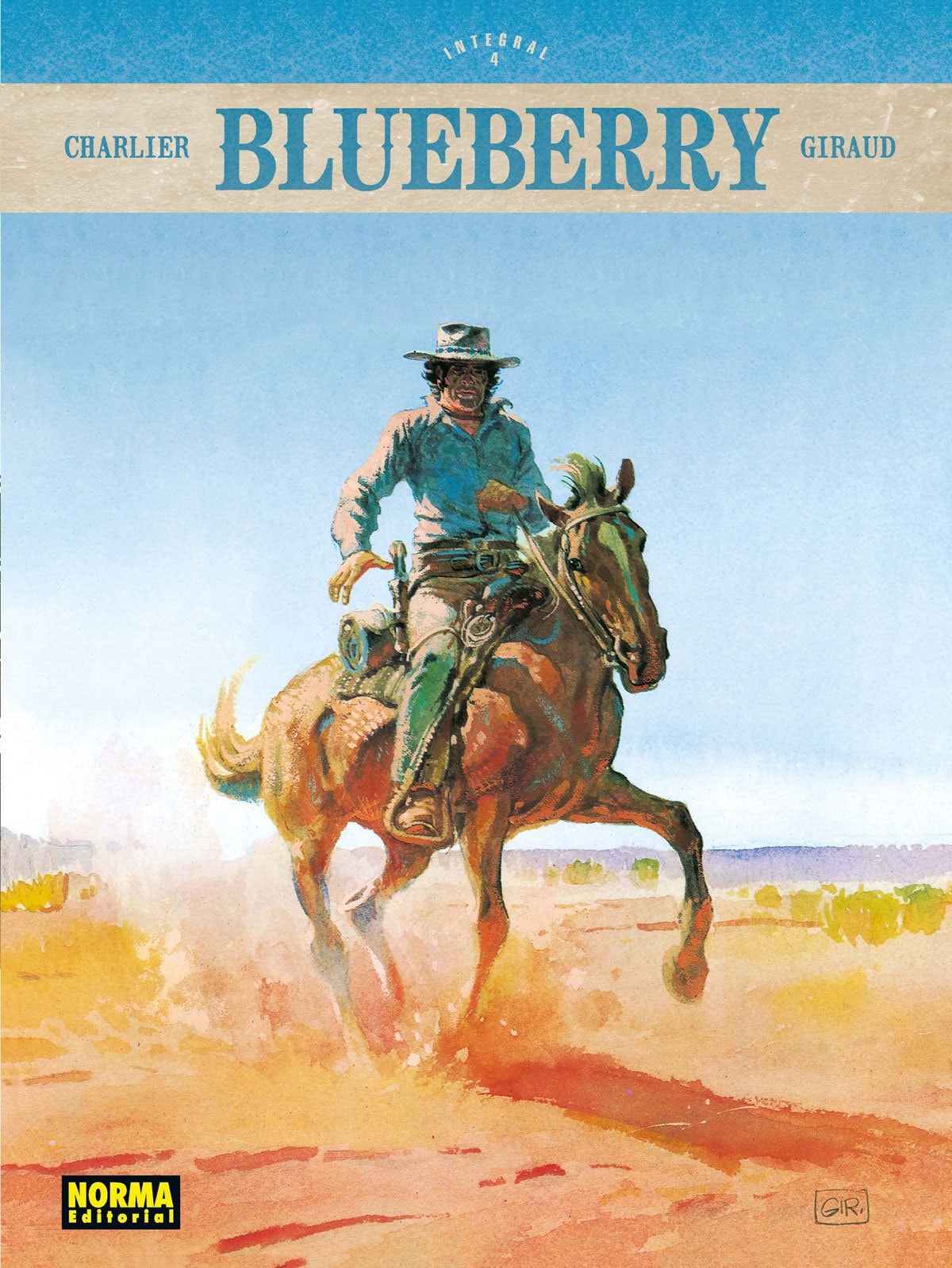 Blueberry Integral #4 cover