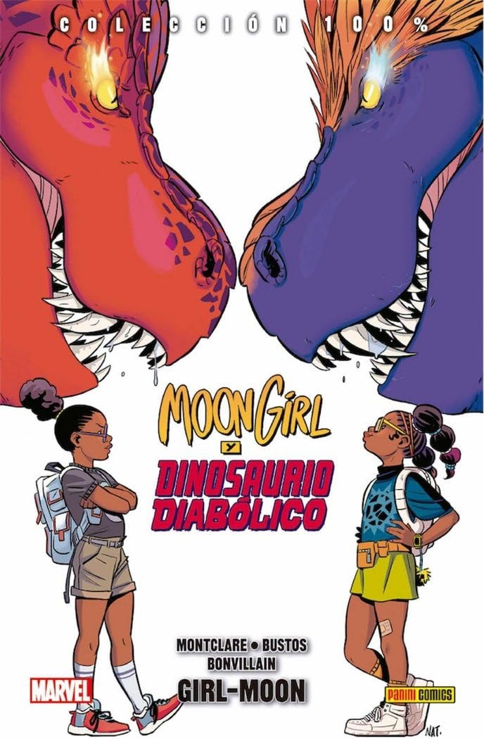 100% Marvel HC. Moon Girl y Dinosaurio Diabólico #4 cover