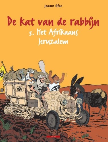 De kat van de rabbijn #5 cover