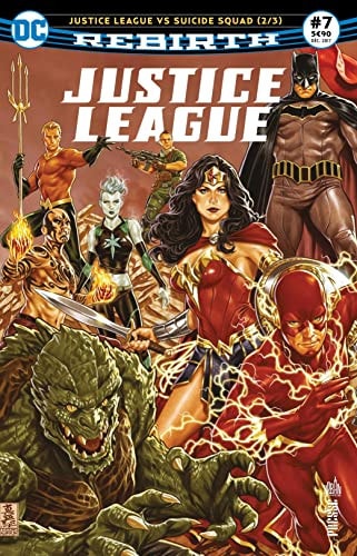 Justice League Rebirth #7 cover