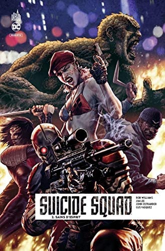 Suicide Squad Rebirth #2 cover