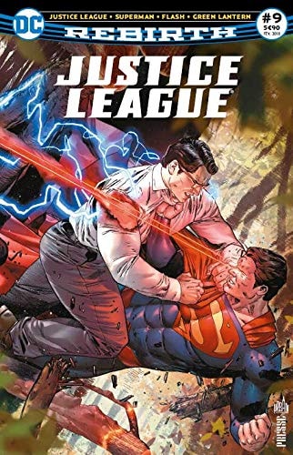 Justice League Rebirth #9 cover