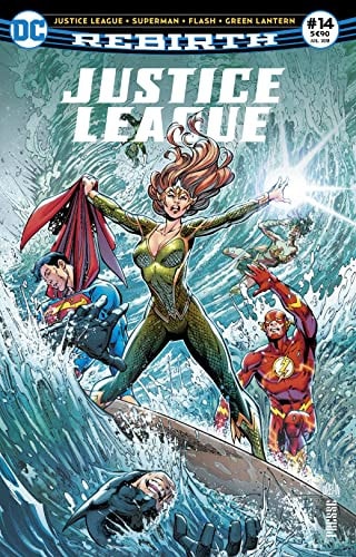 Justice League Rebirth #14 cover