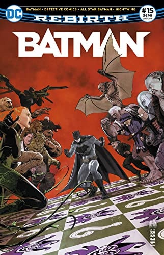 Batman Rebirth #15 cover