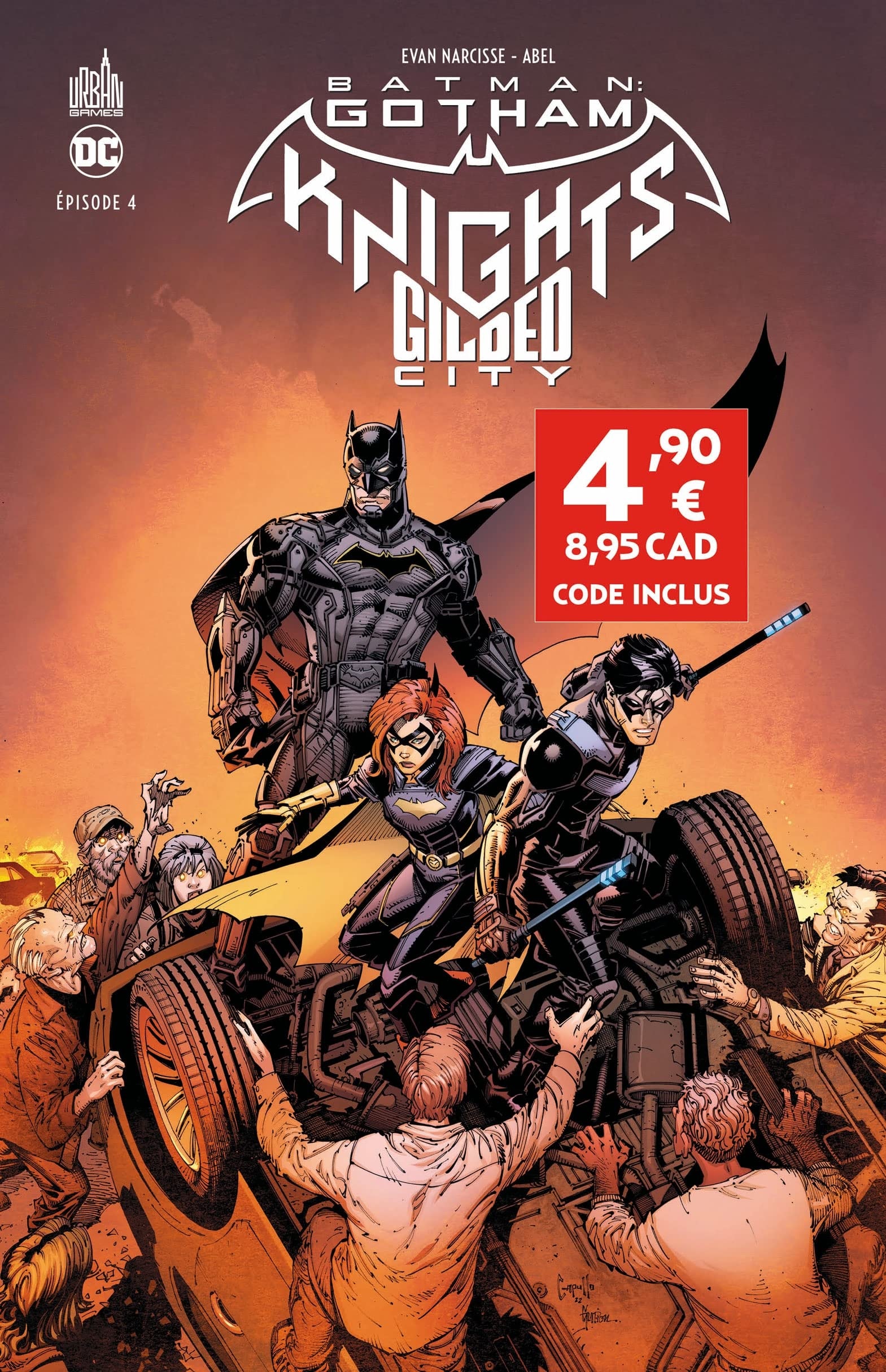 Batman Gotham Knights - Gilded City #4 cover