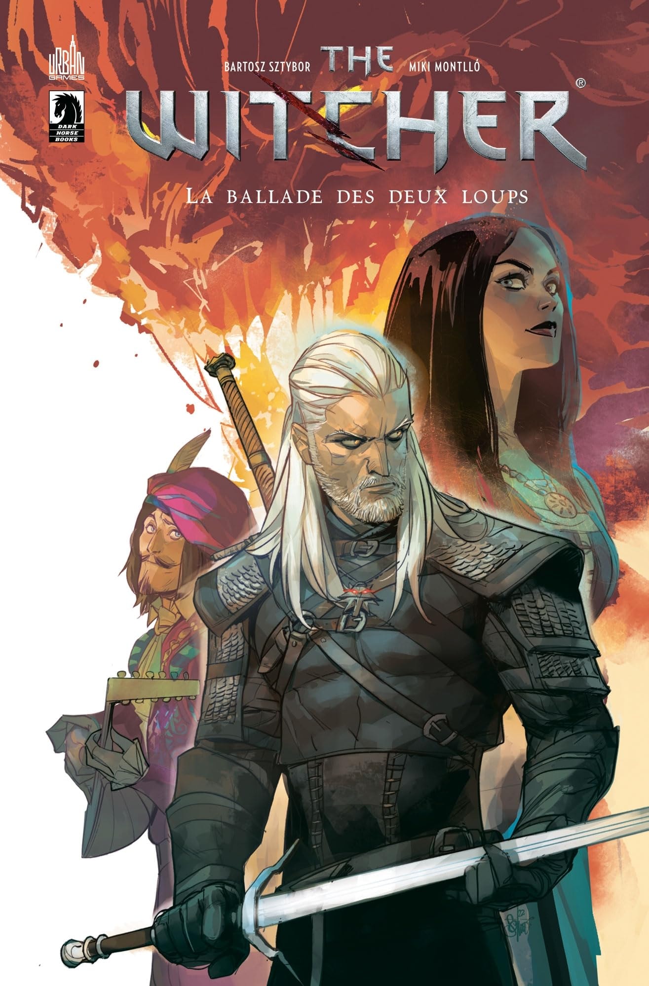 The Witcher #[4] cover