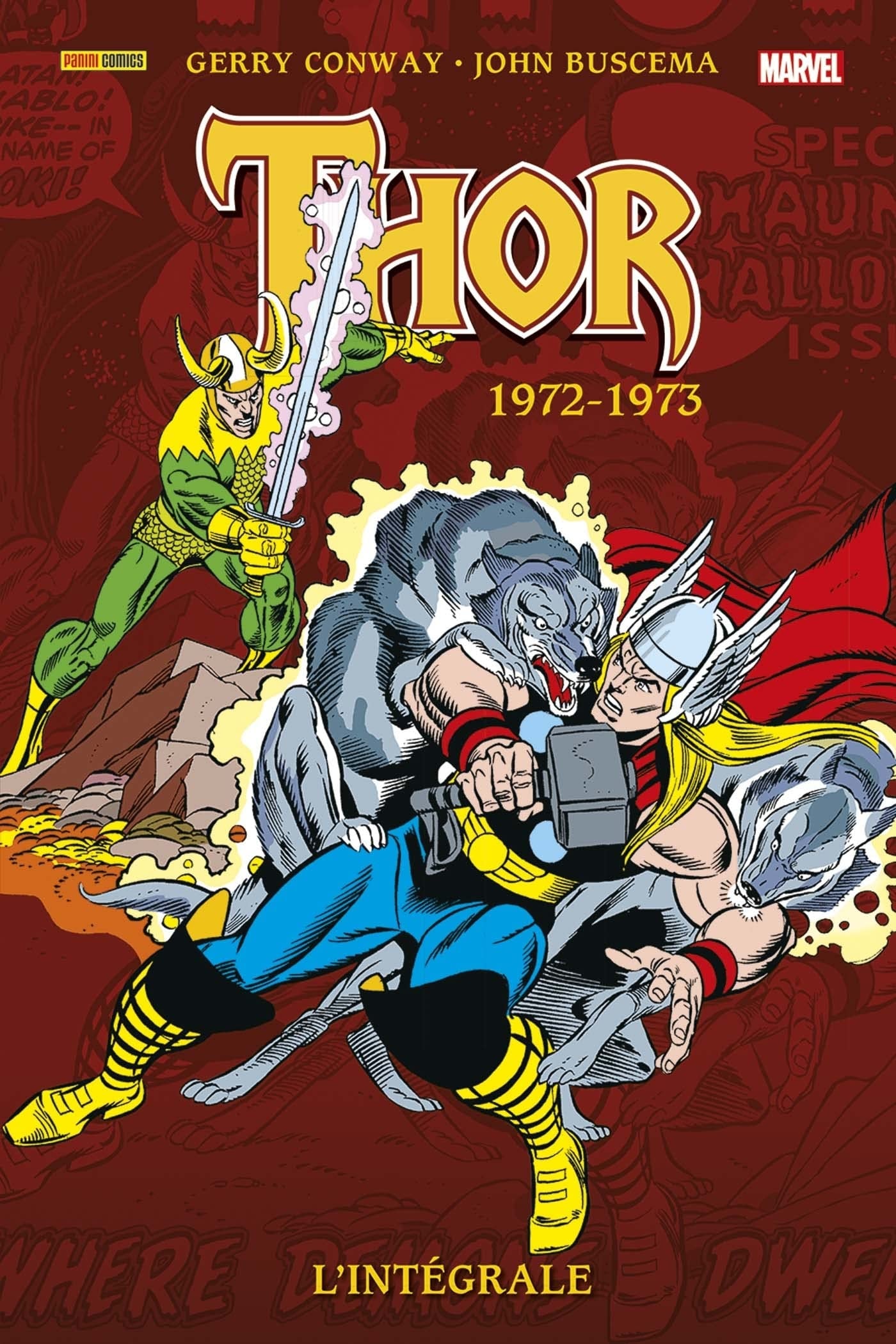 Thor : L'intégrale #1972-1973 cover