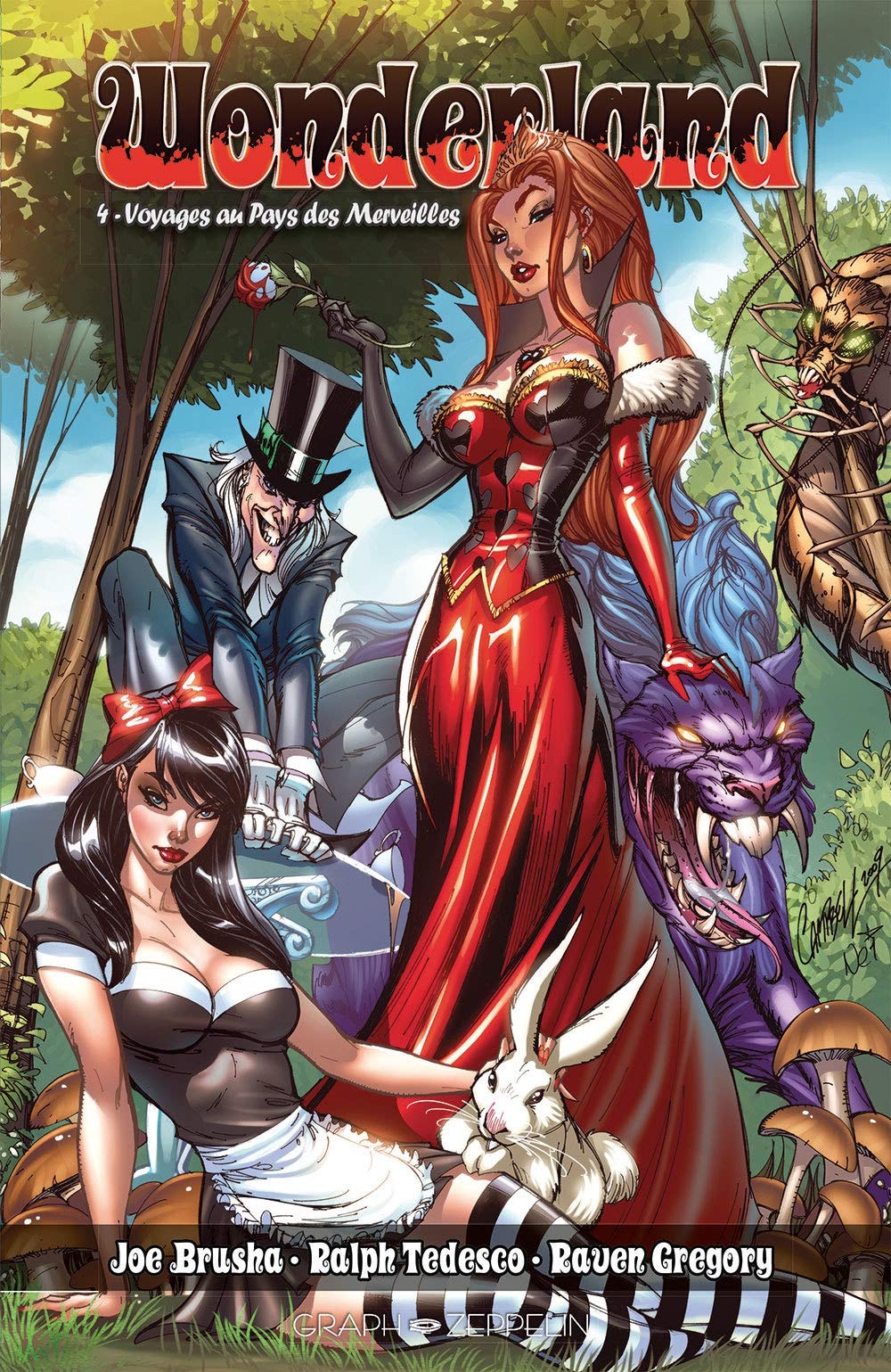 Wonderland #4 cover