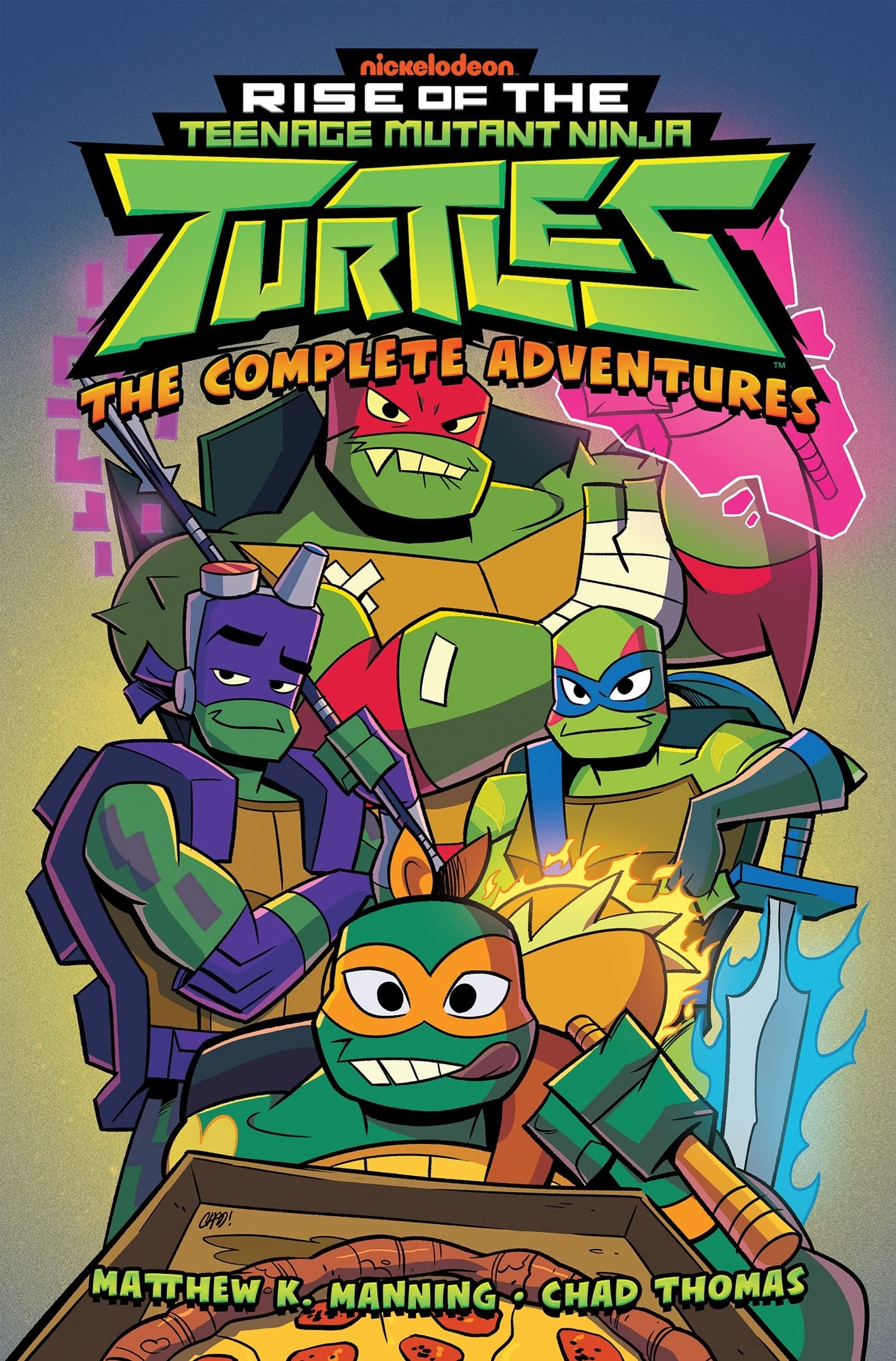 Rise of the Teenage Mutant Ninja Turtles: The Complete Adventures #[nn] cover