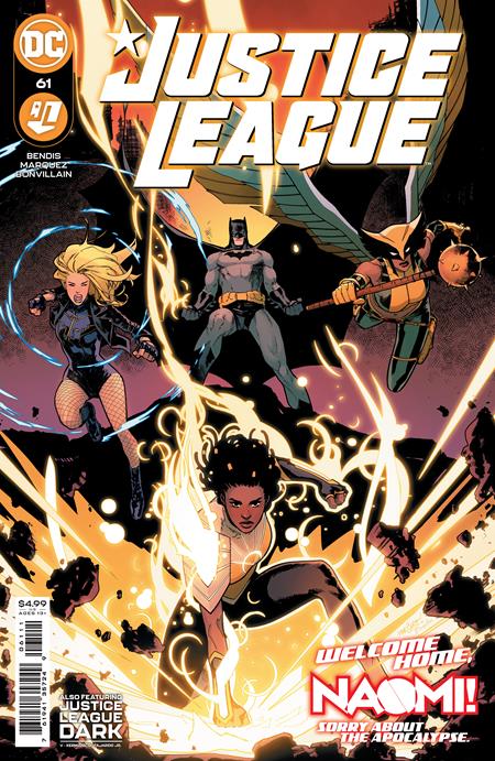 Justice League #61 cover