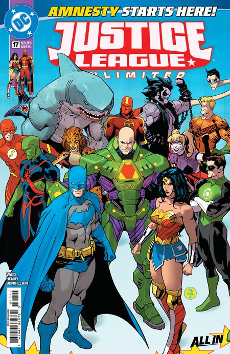 Justice League Unlimited #17 cover