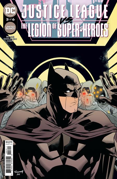 Justice League vs. the Legion of Super-Heroes #3 cover