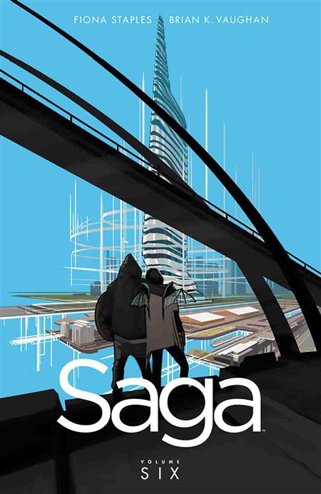 Saga #6 cover