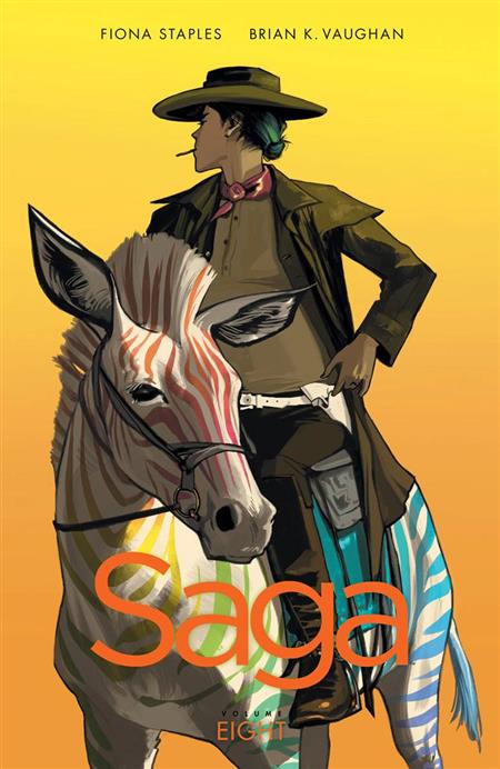 Saga #8 cover