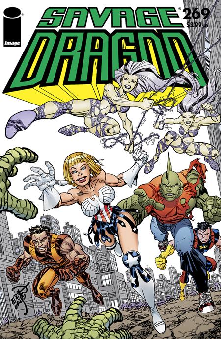 Savage Dragon #269 cover