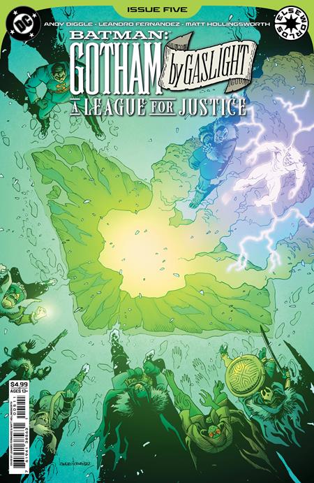 Batman: Gotham by Gaslight - A League for Justice #5 cover