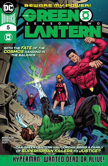 The Green Lantern Season Two #5 cover