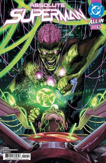 Absolute Superman #11 cover