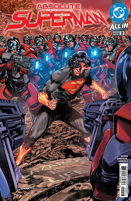 Absolute Superman #2 cover