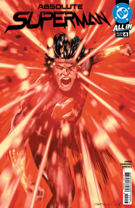 Absolute Superman #4 cover