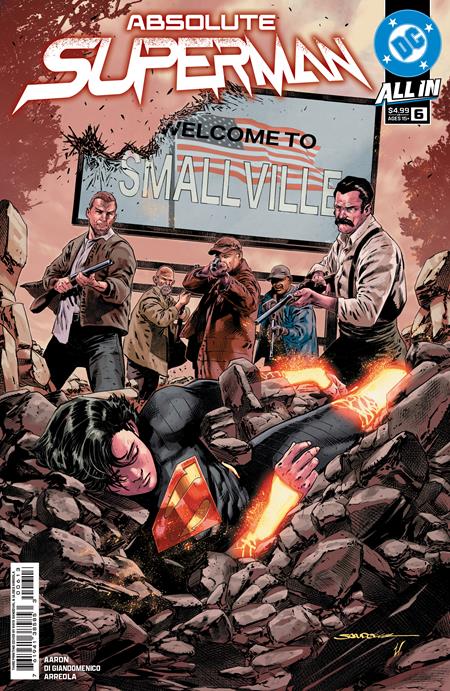 Absolute Superman #6 cover