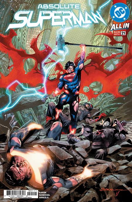 Absolute Superman #21 cover