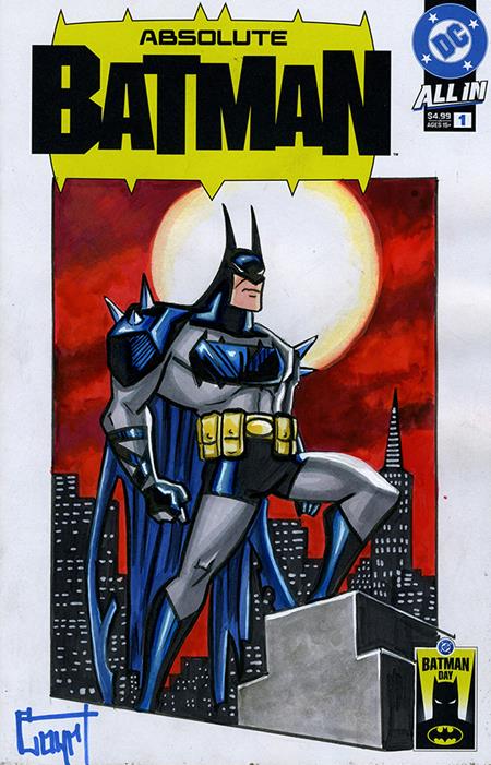 DF ABSOLUTE BATMAN #1 cover