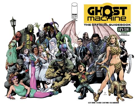Ghost Machine: The Official Guidebook #5 cover
