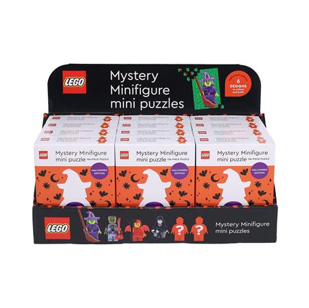LEGO MYSTERY MINIFIGURE PUZZLES (HALLOWEEN EDITION) 12 BOX DISPLAY #1 cover