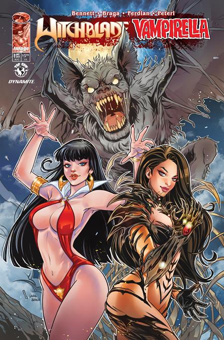 WITCHBLADE VAMPIRELLA #1 cover