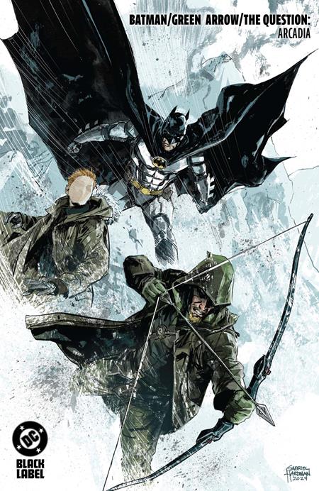 BATMAN GREEN ARROW THE QUESTION ARCADIA HC (MR) #1 cover