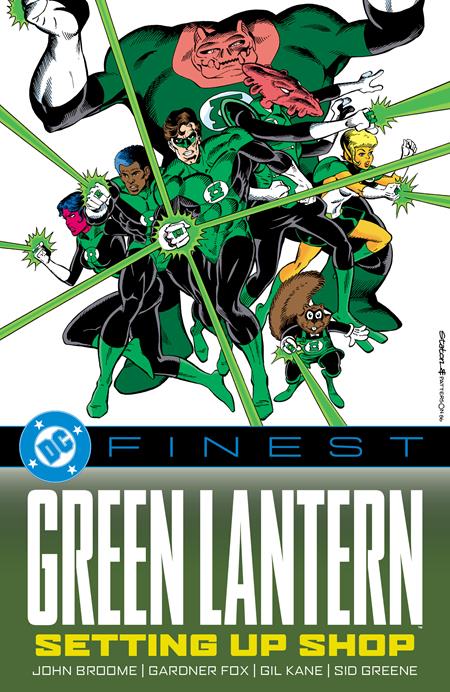 DC FINEST GREEN LANTERN SETTING UP SHOP TP #1 cover
