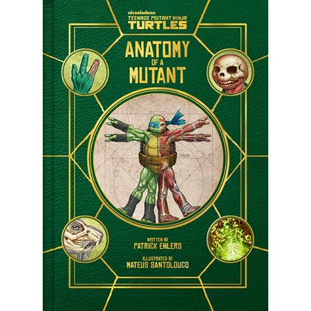 TEENAGE MUTANT NINJA TURTLES HC ANATOMY OF A MUTANT #1 cover