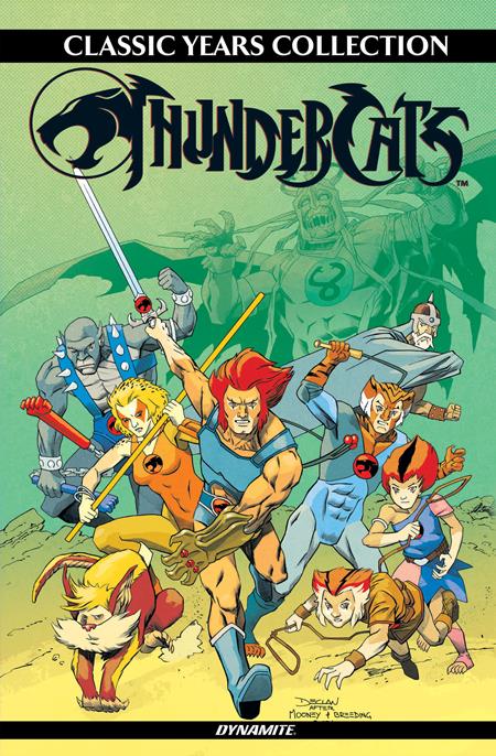 THUNDERCATS CLASSIC YEARS COLLECTION OMNIBUS HC HOMAGE COVER #1 cover
