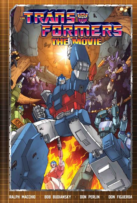 TRANSFORMERS THE MOVIE DELUXE EDITION HC DIRECT MARKET EXCLUSIVE DON FIGUEROA & JOSH BURCHAM CVR #1 cover