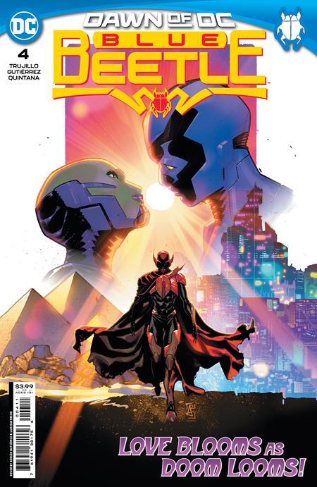 Blue Beetle #4 cover