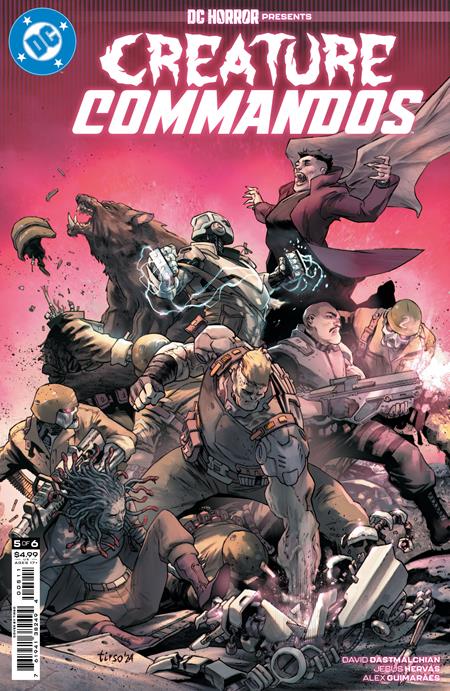 DC Horror Presents: Creature Commandos #5 cover