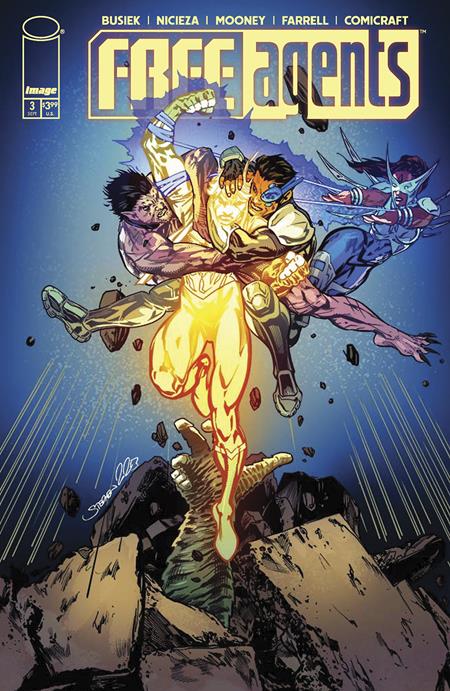 Free Agents #3 cover