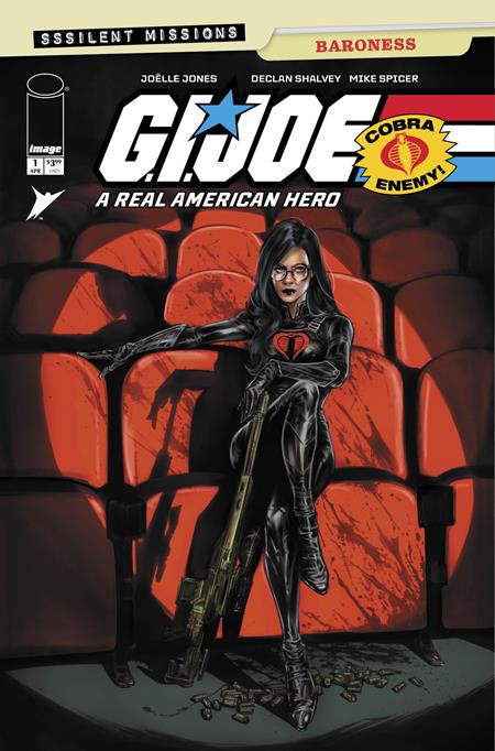 G.I. Joe: A Real American Hero Sssilent Missions: Baroness #1 cover
