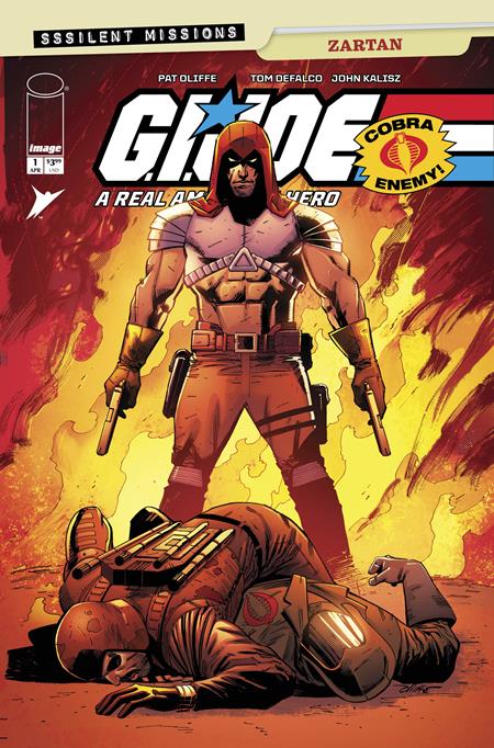 G.I. Joe: A Real American Hero Sssilent Missions: Zartan #1 cover