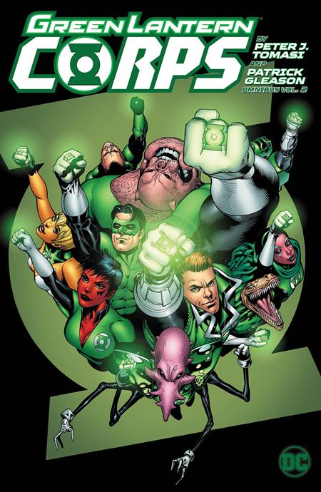 Green Lantern Corps by Peter J. Tomasi & Patrick Gleason Omnibus #2 cover