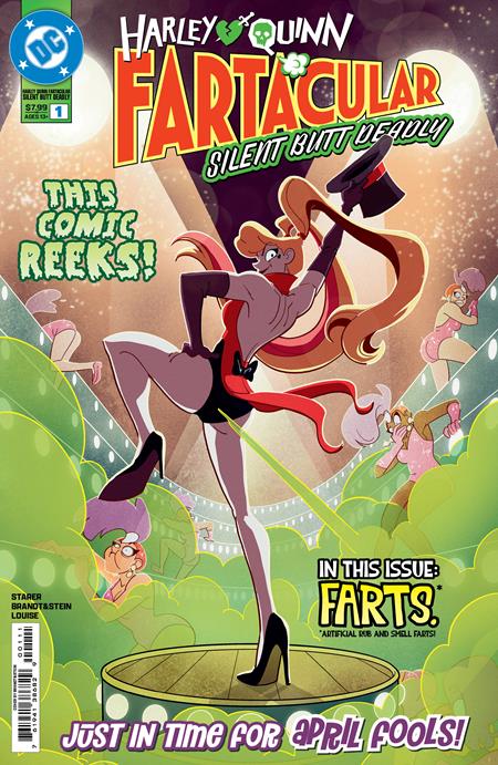 Harley Quinn Fartacular: Silent Butt Deadly #1 cover