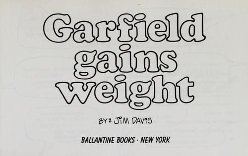 Garfield #2 cover