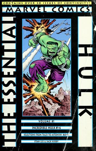 Essential Hulk #1 cover