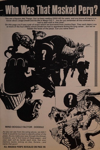 Judge Dredd Annual #1987 cover