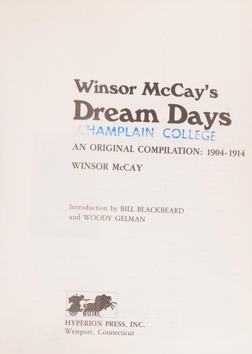 Winsor McCay's Dream Days